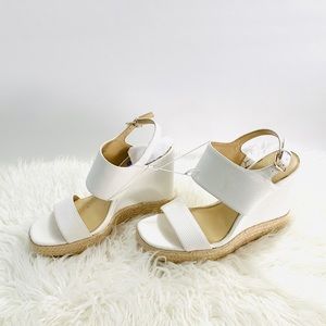 Women White Wedges